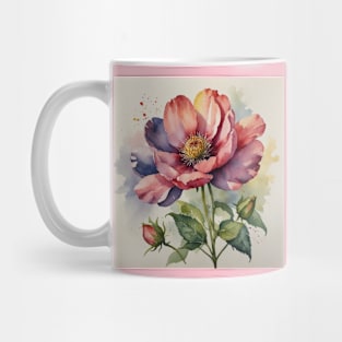 Pink Flower Mug